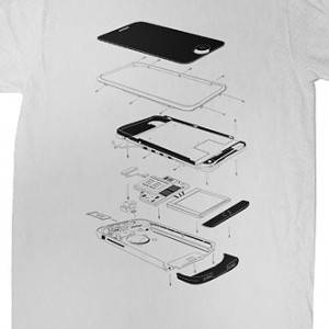 Exploded Phone T-Shirt