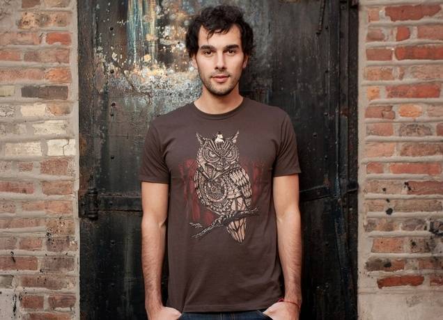 Mechanic-owl King T-Shirt