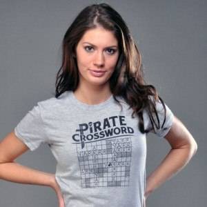 Pirate Crossword T-Shirt