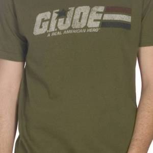Distressed Army Green GI Joe T-Shirt
