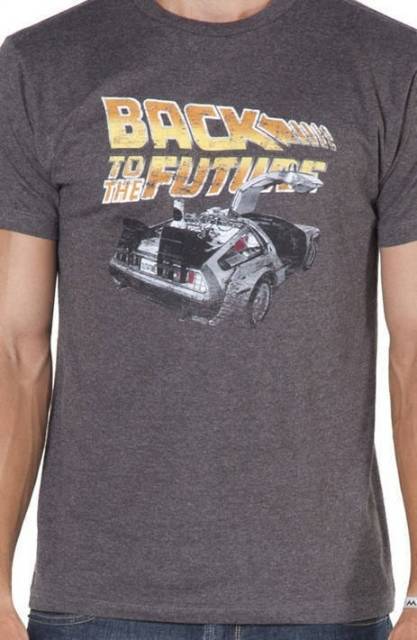 Distressed Delorean Back To The Future