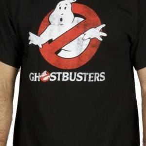 Distressed Glowing Ghostbusters T-Shirt