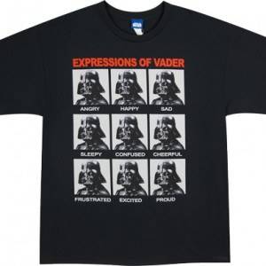 Expressions Darth Vader T-Shirt