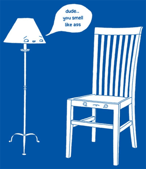 You smell like ass T-Shirt by Aaron Jay at Threadless