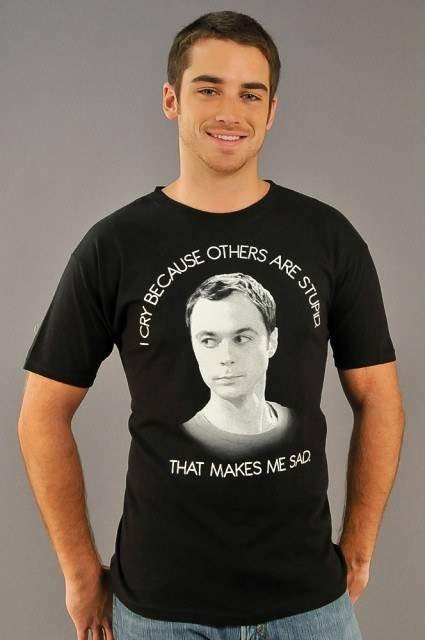 Big Bang Theory Cry T-Shirt