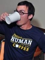 Instant Human Just Add Coffee T-Shirt
