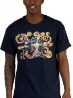 Van Gogh TARDIS T-Shirt