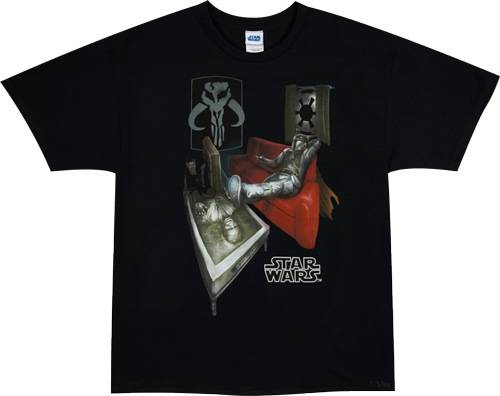 Carbonite Han Solo Coffee Table T-Shirt