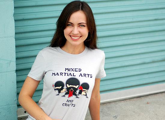 Mixed Martial Arts and Crafts T-Shirt