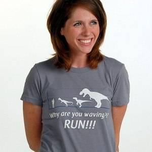 Why Are You Waving? Run! T-Shirt