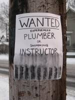 Plumber or Swimming Instructor