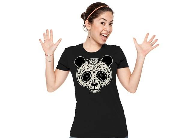 Day of the Dead Panda T-Shirt