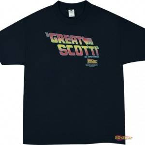 BTTF Great Scott T-Shirt