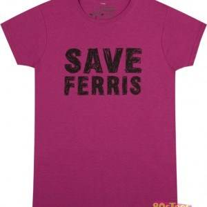 Pink Save Ferris T-Shirt