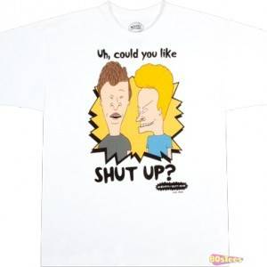 Shut Up Beavis and Butthead T-Shirt