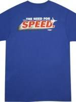 Top Gun Need For Speed Shirt back Top Gun Need For Speed Shirt back
