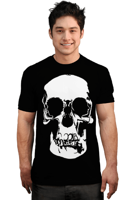 Sherlock: Skull on the Wall T-Shirt Sherlock: Skull on the Wall