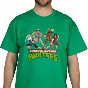 Italian Renaissance Ninja Painters Shirt
