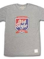 Old Style Shield Faded Retro Vintage T-Shirt