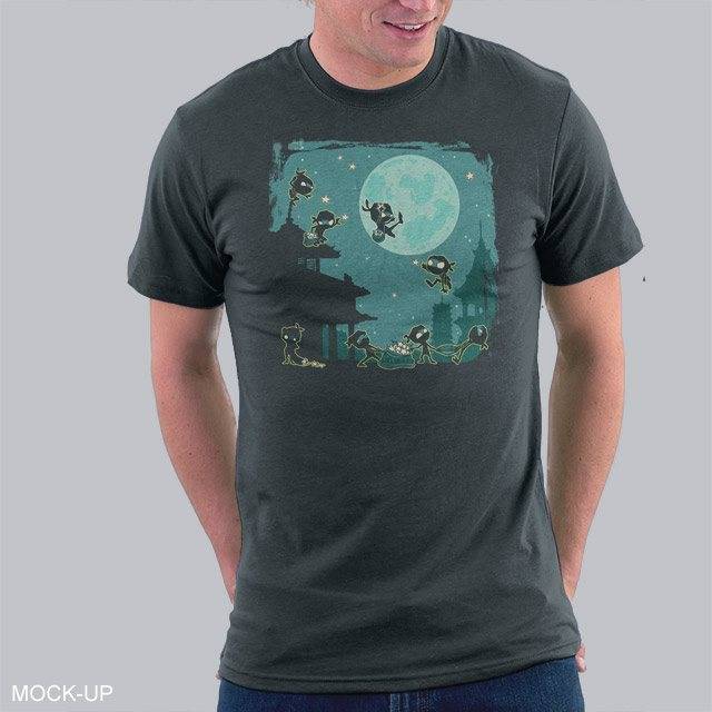 Ninja Stars T-Shirt Ninja Stars