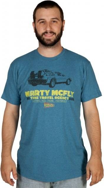 McFly Time Travel Agency Shirt