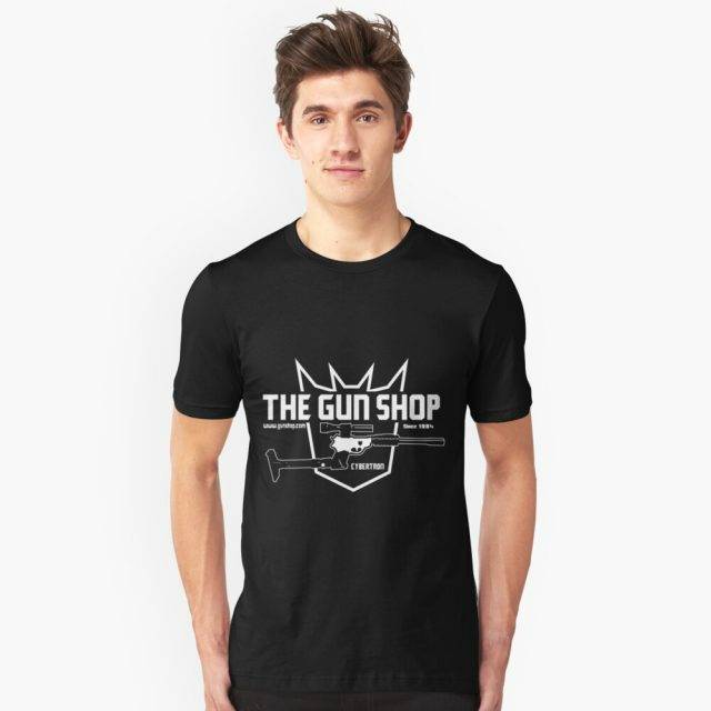 The Cybertron Gun Shop T-Shirt
