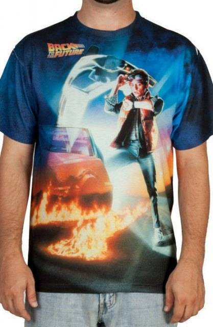 Back To The Future Sublimation Shirt Back To The Future Sublimation Shirt