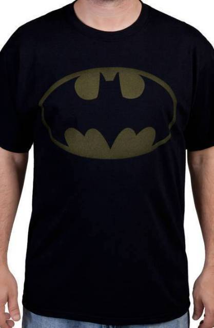 Faded Logo Batman T-Shirt - The Shirt List