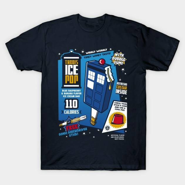 TARDIS ICE POP