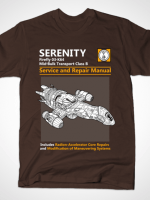 Serenity Service & Repair Manual T-Shirt