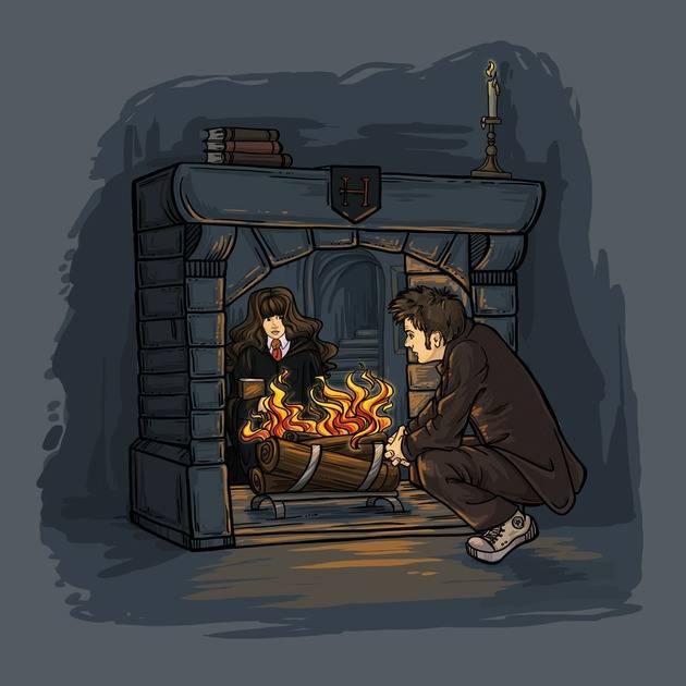 THE WITCH IN THE FIREPLACE