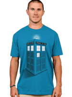 3D Police Box T-Shirt