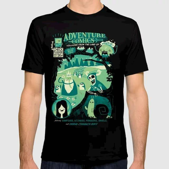 Adventure Comics T-Shirt Adventure Time T-Shirt
