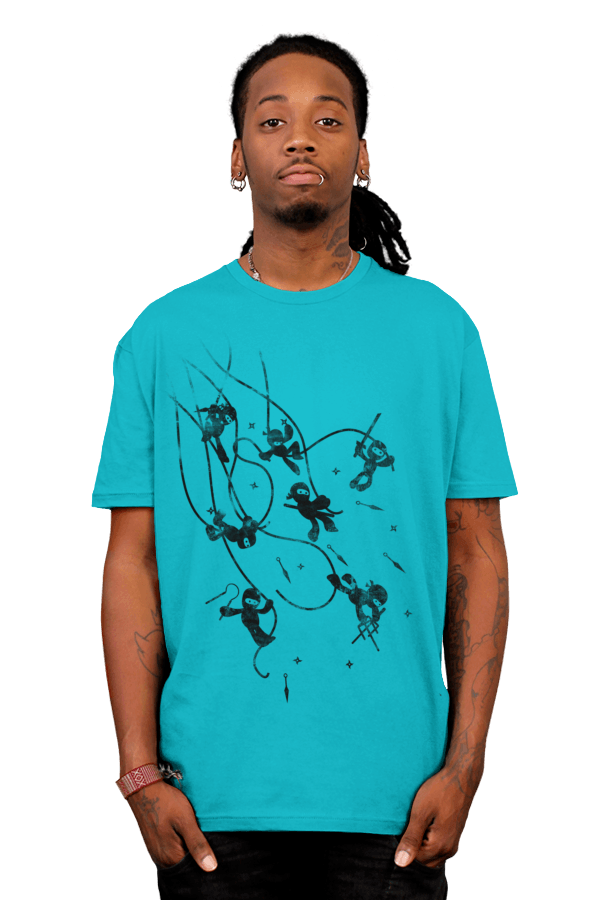 Cute Ninja Attack T-Shirt