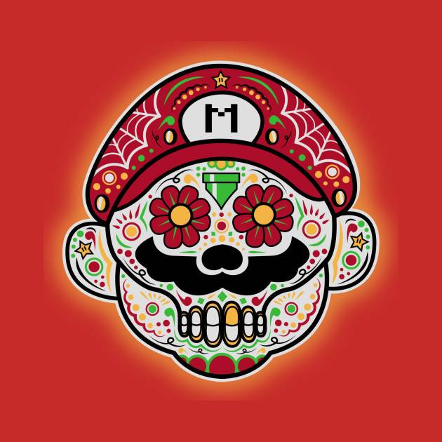 Sugar Skull Mario