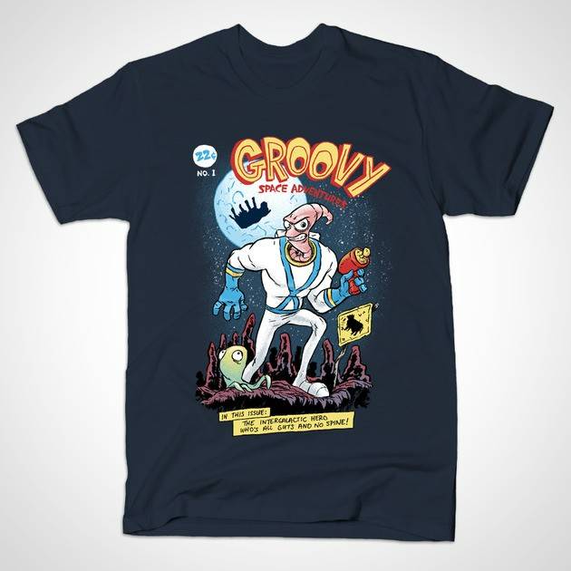 GROOVY SPACE ADVENTURES T-Shirt GROOVY SPACE ADVENTURES T-Shirt