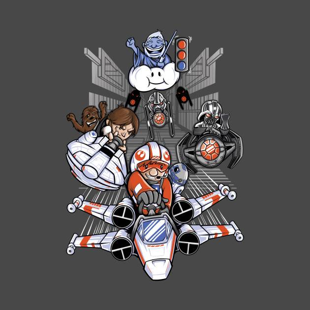 Red Shell, Standing By Mario Kart/Star Wars Mashup