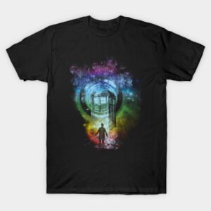 master of ceremony -rainbow version - Doctor Who T-Shirt