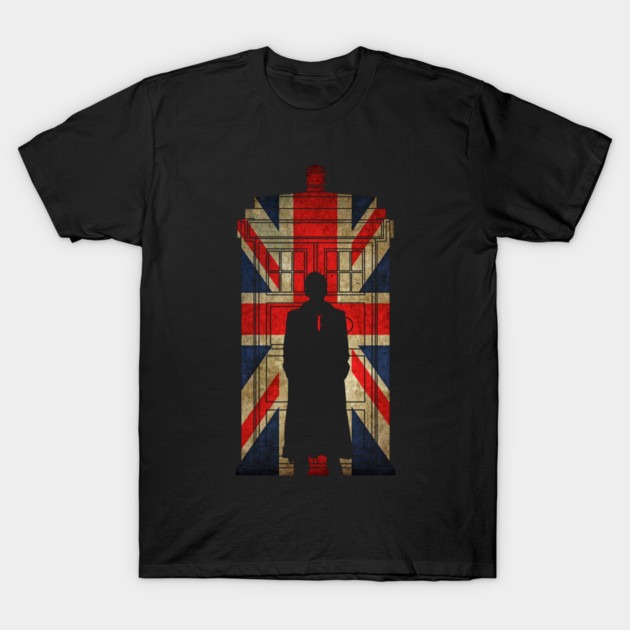 10th in Union jack - Doctor Who T-Shirt