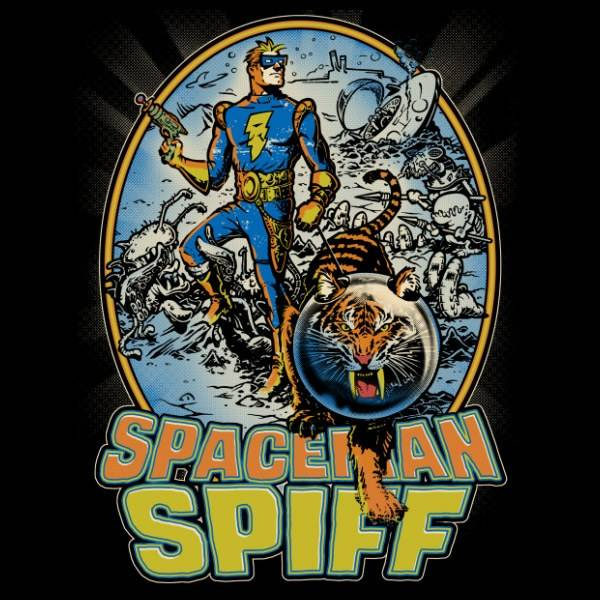 Calvin the Spiffy Spaceman T-Shirt