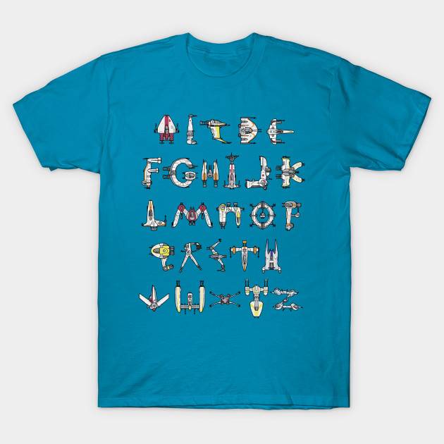 Starfighters A to Z T-Shirt