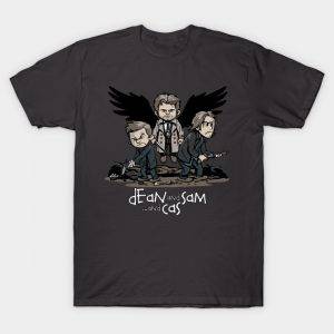 Dean and Sam... and Cas T-Shirt