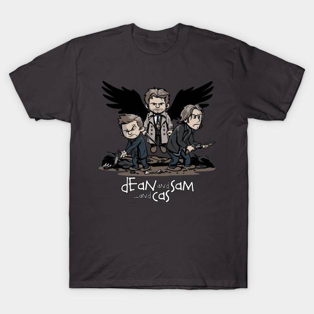 Dean and Sam... and Cas T-Shirt