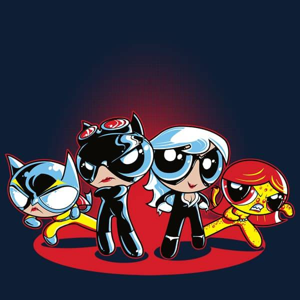 Batman Villains Powerpuff Girls Style