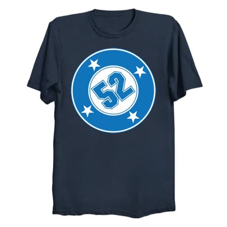 Number 52 with a Bullet T-Shirt