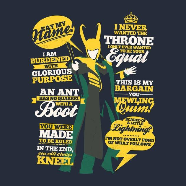 QUOTES OF A MISCHIEF GOD