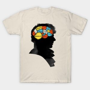 Sherlock Phrenology T-Shirt