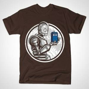 THE GIANT'S BLUE BOX Brown T-Shirt