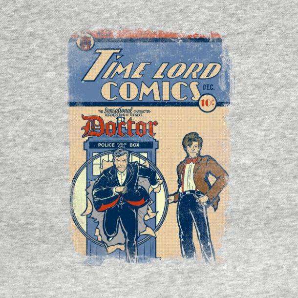 Time Lord Comics - Doctor Who T-Shirt - The Shirt List