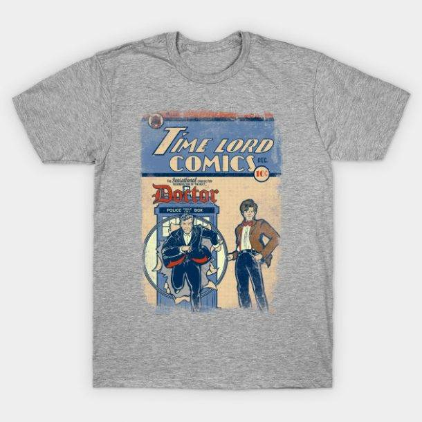 Time Lord Comics - Doctor Who T-Shirt - The Shirt List